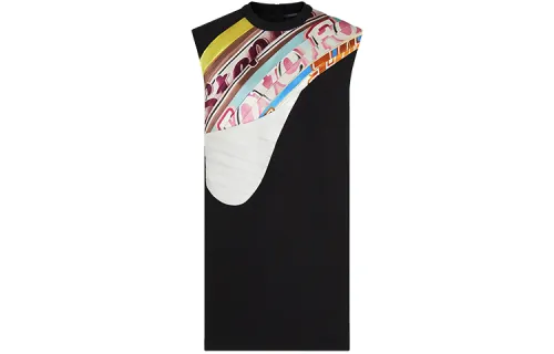 LOUIS VUITTON Sleeveless Dress Women's Black