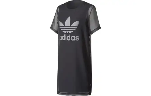 Adidas Originals Short Sleeved Dress Women's Black