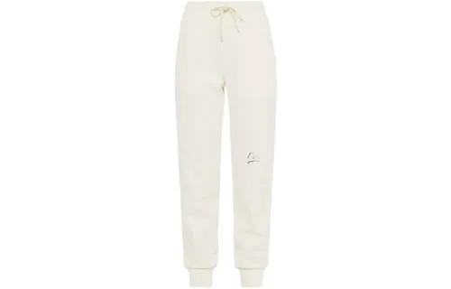 EVISU Knitted Sweatpants Women's Moderate Cuffed Pants
