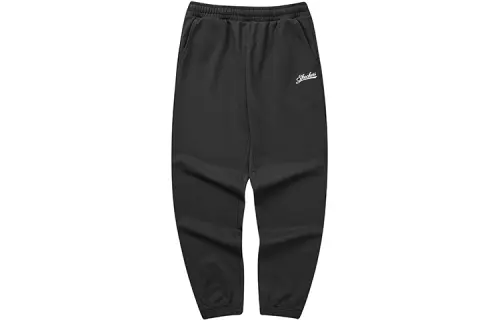 Skechers Knitted Sweatpants Women's Carbon Black/0018 Moderate Cuffed Pants