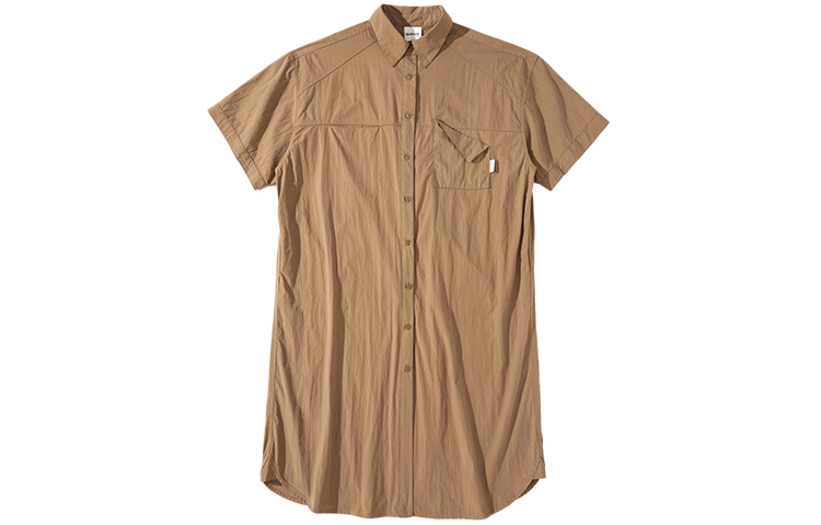 Женское платье NOTHOMME Shirt Dress (зелено-оливковое)