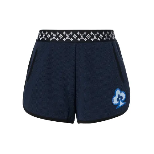 LOUIS VUITTON Casual Shorts Women's Dark Blue