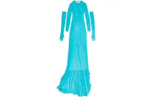 Balenciaga Swimsuit Gown 'Azure'