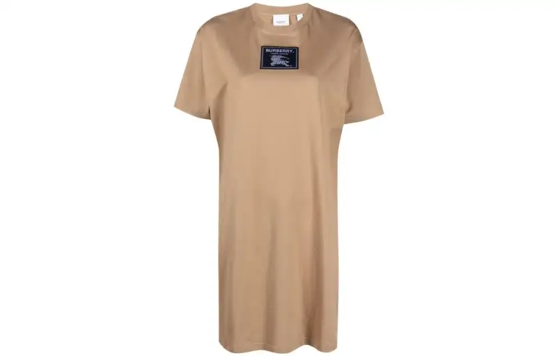 【Previous Season】logo-patch T-shirt dress