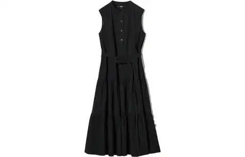 UNIQLO Sleeveless Dress Women's Black