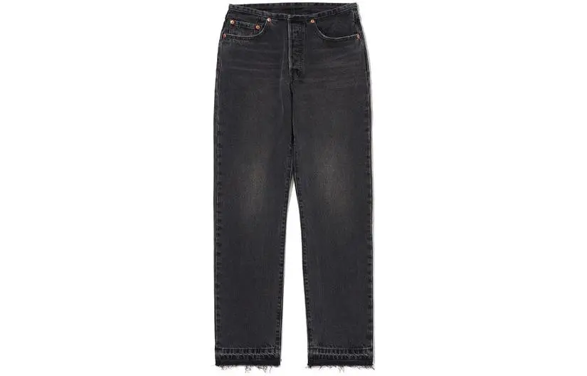 Levi's Jeans Women's Black Moderate Straight Fit Pants