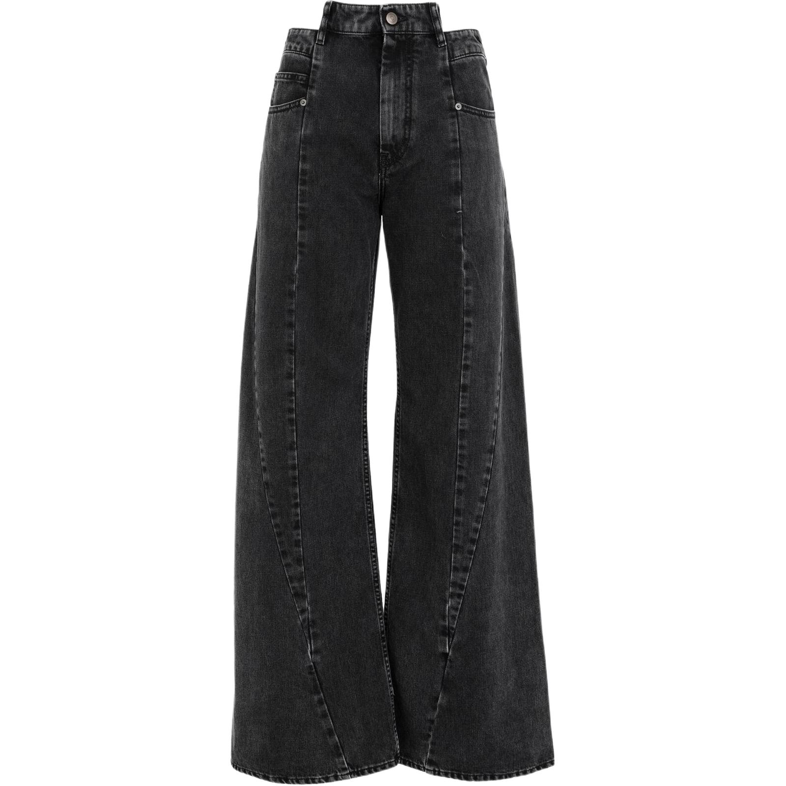 Женские джинсы Maison Margiela (серый антрацит)
