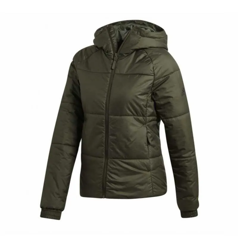Adidas Puffer Jacket Women's Dark Green
