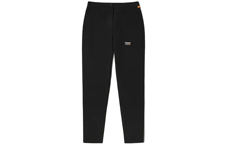 Timberland Casual Pants Women's Black Moderate Straight Fit Pants