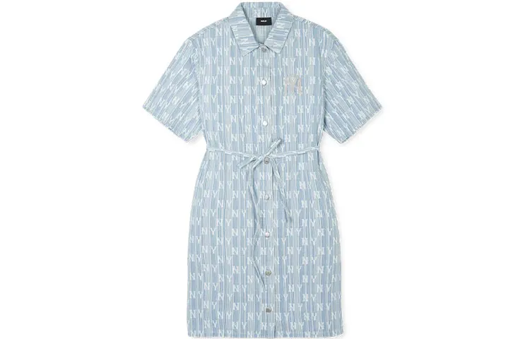 MLB Short Sleeved Dress Women's Light Blue