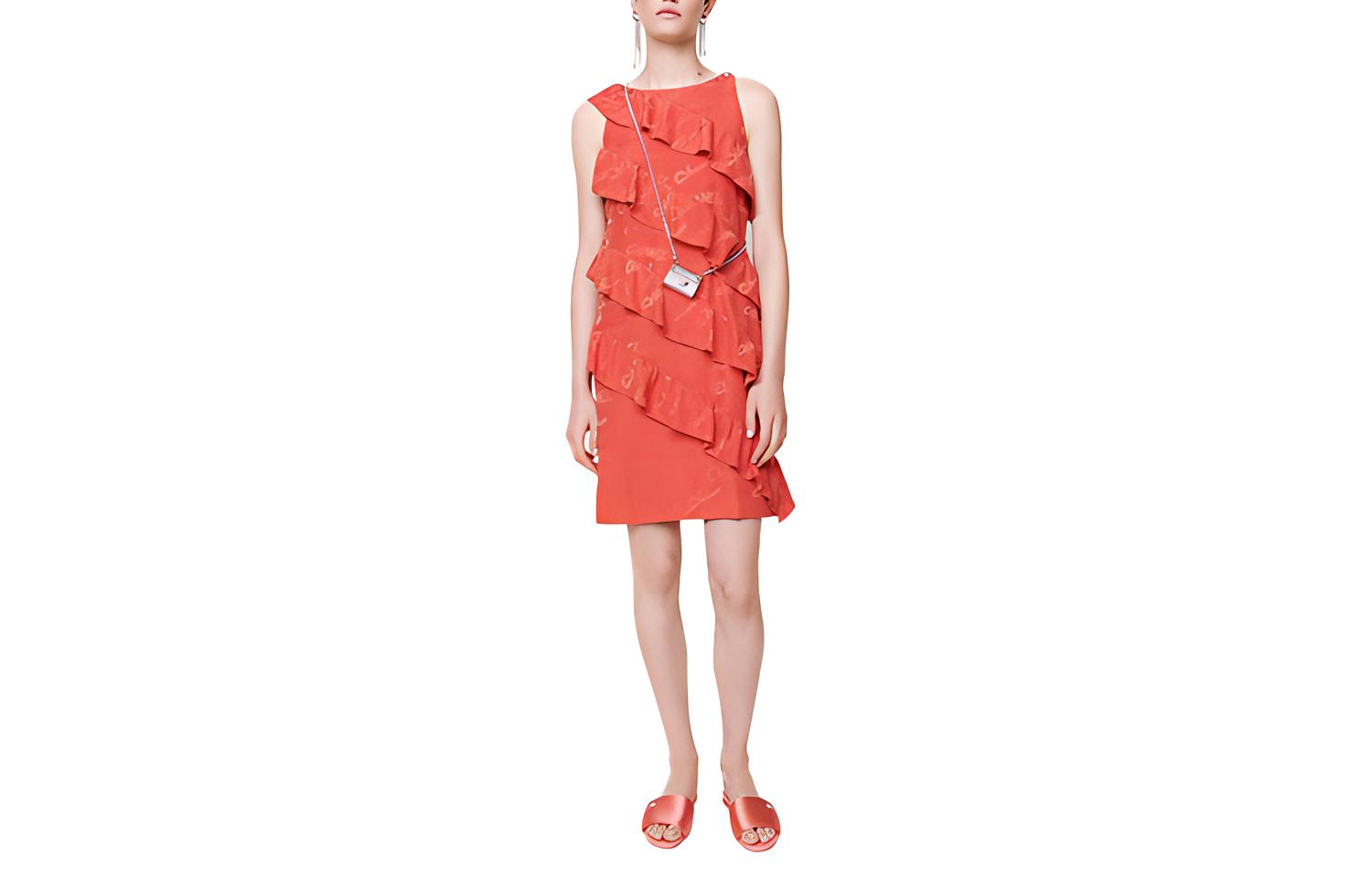 Женское платье Chanel SS22 (красное)