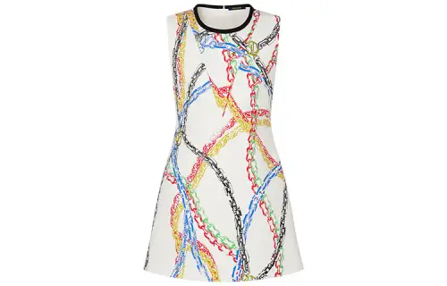 LOUIS VUITTON SS21 Sleeveless Dress Women's White