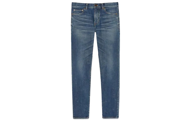 SAINT LAURENT Low Rise Boyfriend Jeans