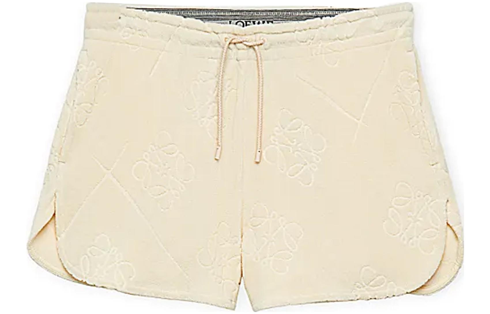 Женские шорты LOEWE (бежевые)