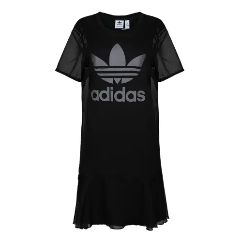 Adidas Originals Short Sleeved Dress Women's Black