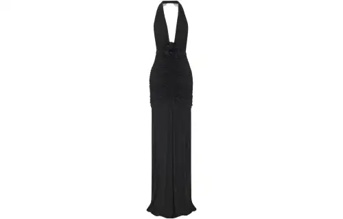 SAINT LAURENT Sleeveless Dress Women's Black
