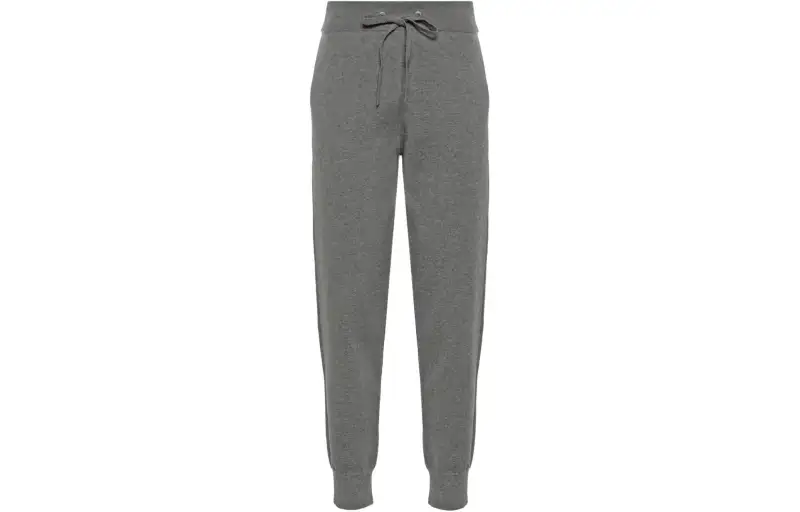 Burberry SS24 Knitted Sweatpants Women's Dusty Gray