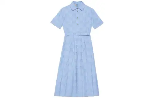 Gucci GG-jacquard midi dress