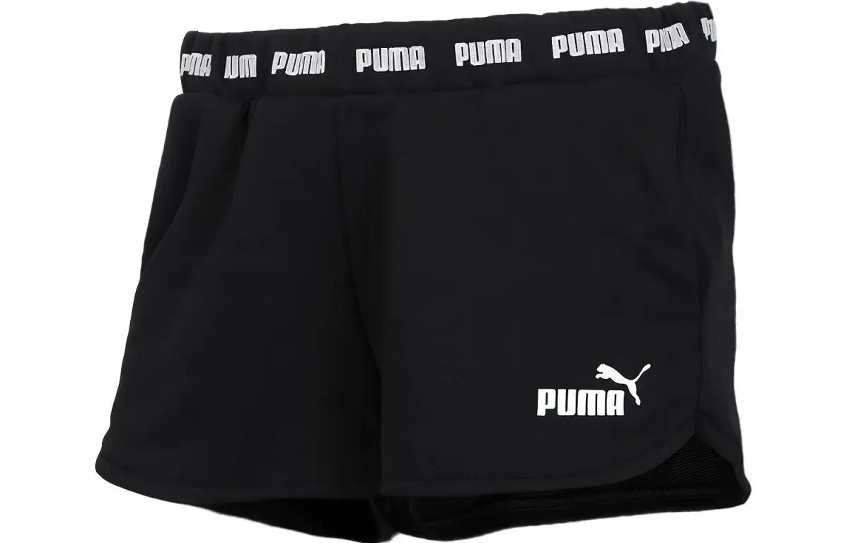 PUMA Casual Shorts Women's Black Moderate