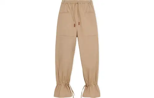 LOEWE Drawstring Cropped Trousers