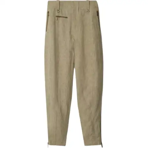 Burberry linen trousers