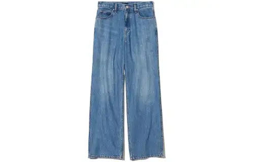 UNIQLO Jeans Women's Blue Moderate Straight Fit Pants