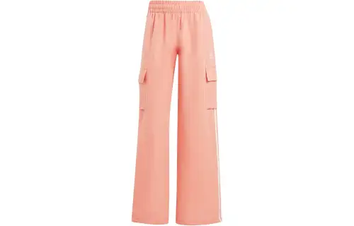 Adidas Originals Adicolor Cargo Tracksuit Bottoms Knitted Sweatpants Women's Clay Pink