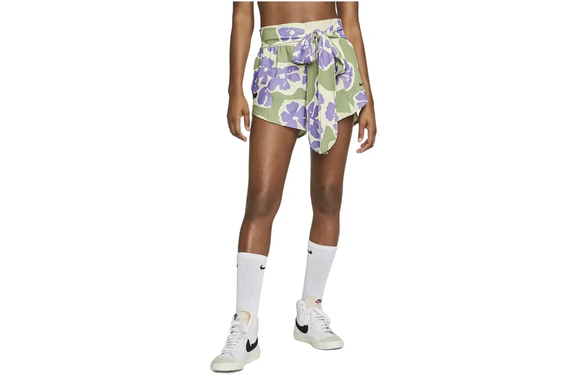Nike X Naomi Osaka Casual Shorts Women's Oil Green Moderate