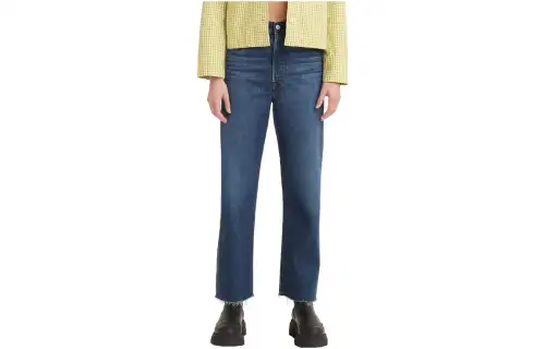 Levis Jeans Women's Blue Moderate Straight Fit Pants