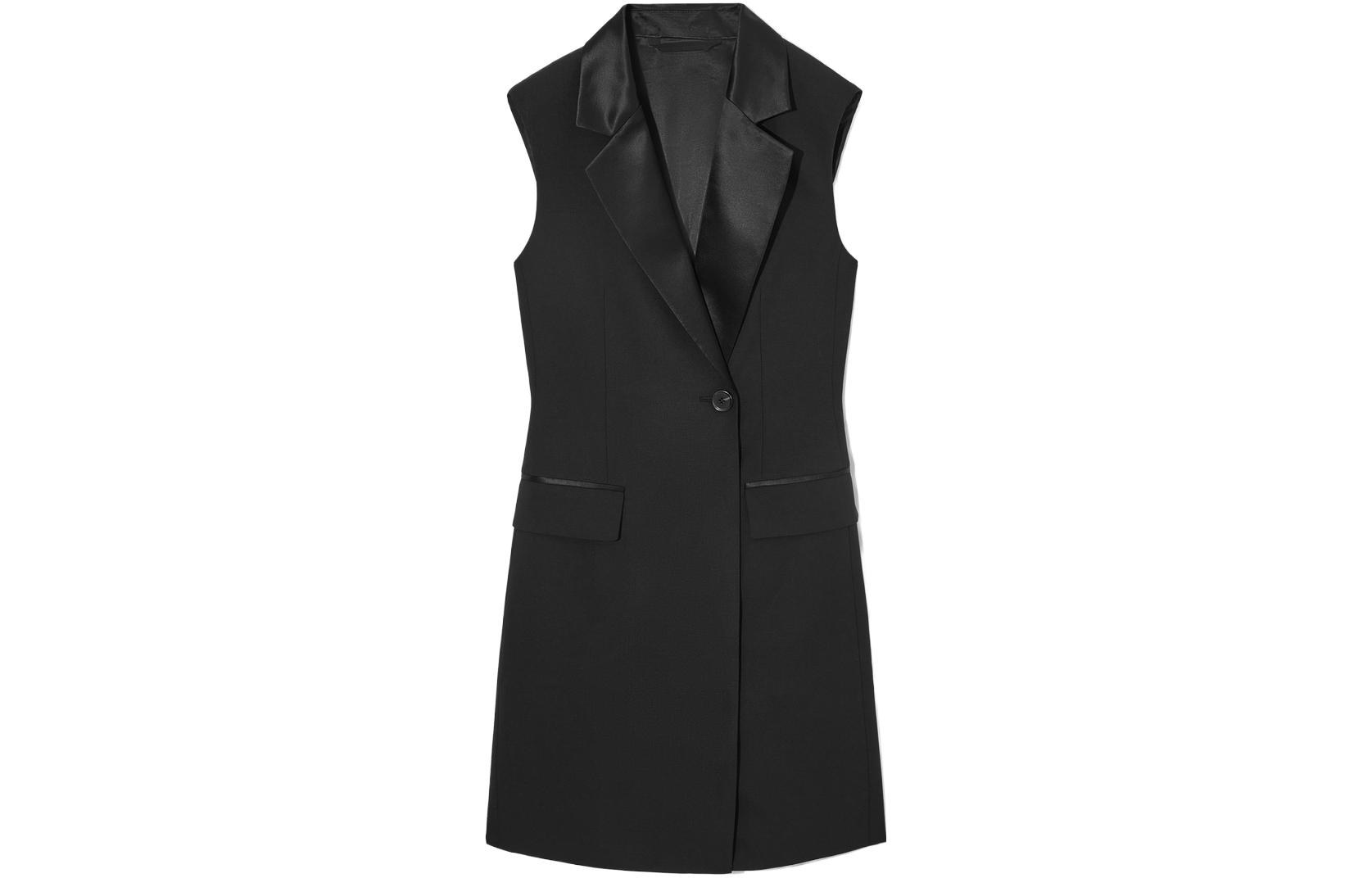 COS Sleeveless Dresses Women's Black Short