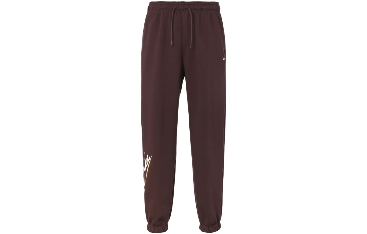 Nike Sportswear Knitted Sweatpants Women's Burgundy