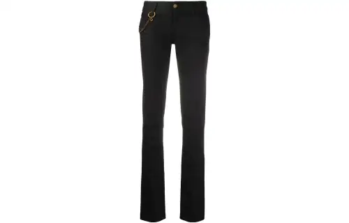 GUCCI Gg Chain Mid Rise Skinny Jeans