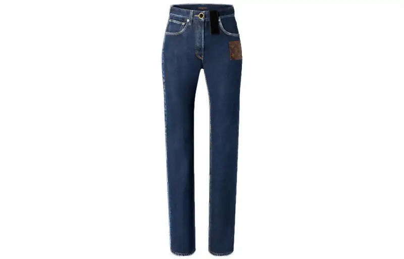 LOUIS VUITTON Jeans Women's Blue