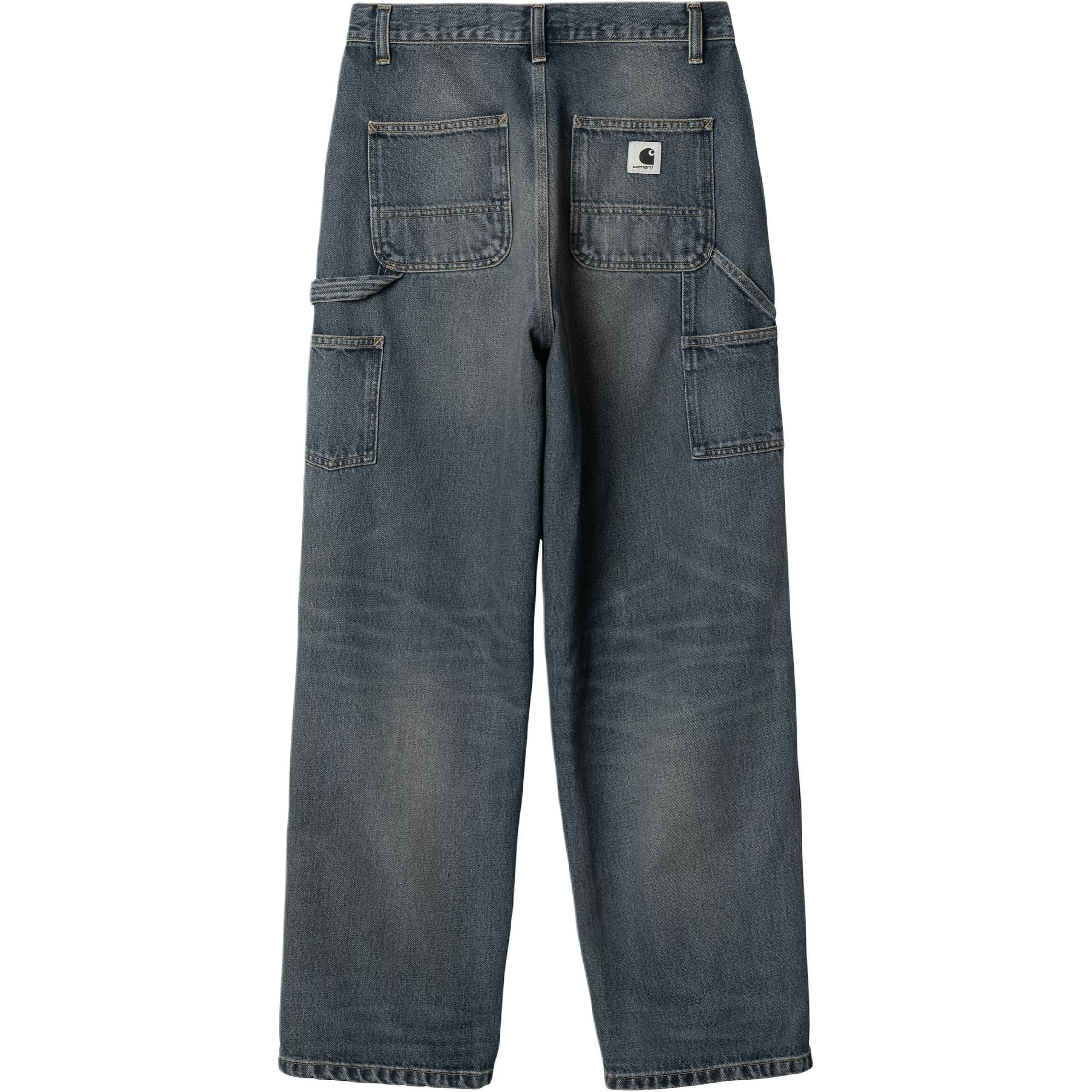 Женские джинсы Carhartt Straight Denim (синие)