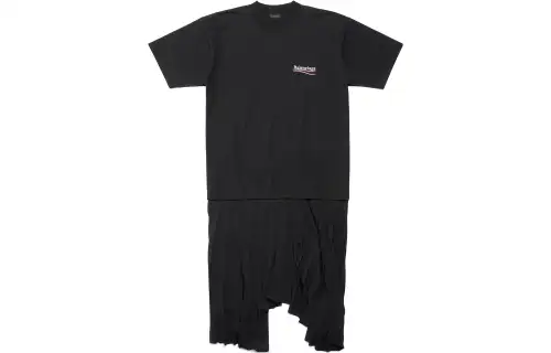 Balenciaga Short Sleeved Dress Regular Fit Women's Black