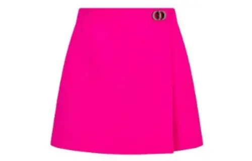 DIOR SS23 Casual Shorts Women's Plum Red