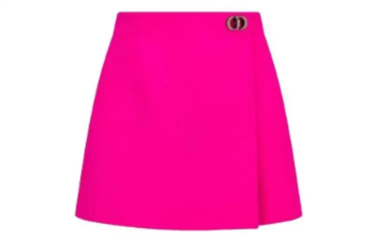 DIOR SS23 Casual Shorts Women's Plum Red