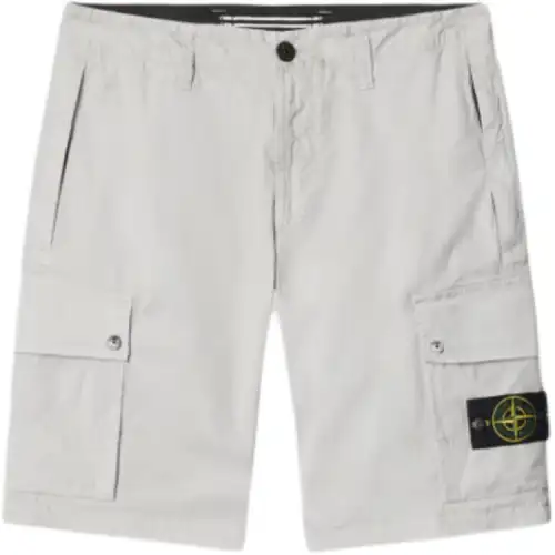 STONE ISLAND Compass Patch Bermuda Shorts