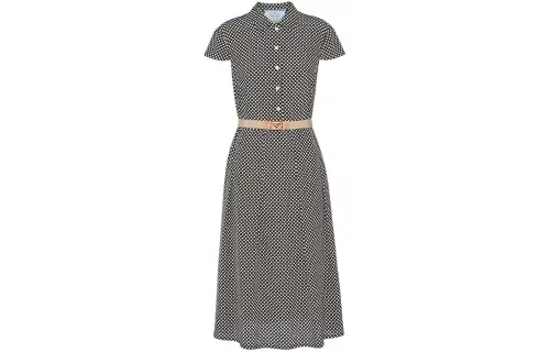 PRADA SS24 Short Sleeved Dress Women's Black