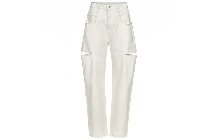 Женские джинсы Maison Margiela Clean (белые)