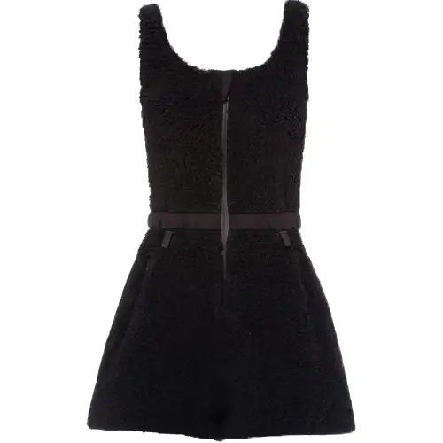 PRADA FW22 Sleeveless Dress Women's Black