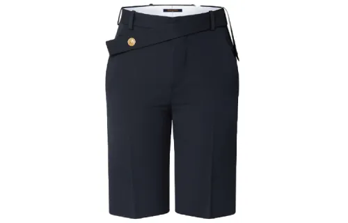 LOUIS VUITTON Casual Shorts Women's Blue