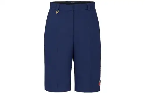 LOUIS VUITTON FW22 Casual Shorts Women's Dark Blue