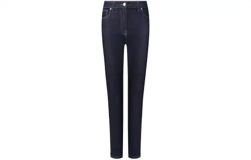 KENZO SS21 Jeans Women's Dark Blue