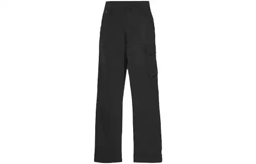 Timberland Casual Pants Women's Black Moderate Straight Fit Pants