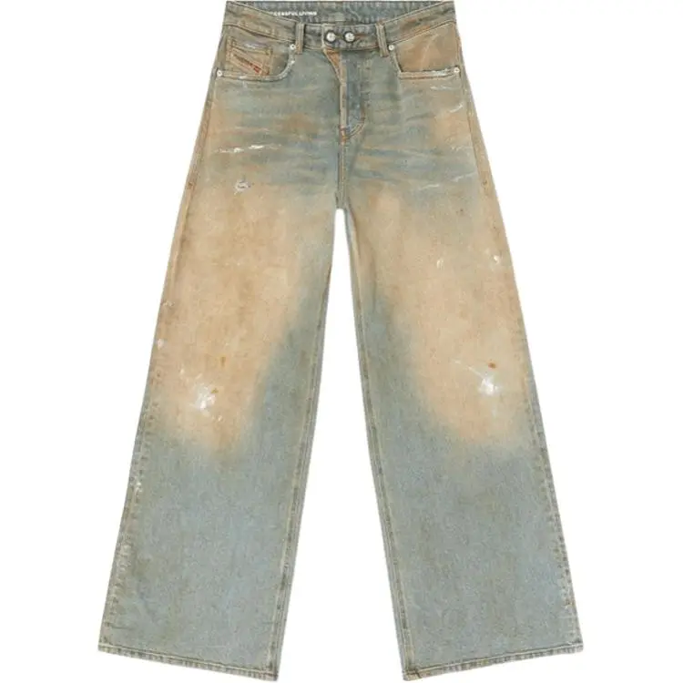 DIESEL Wide Leg Jeans