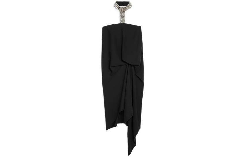 CELINE Sleeveless Dresses Women's Black Moderate