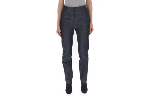 Burberry Jeans Women's Indigo Moderate Straight Fit Pants