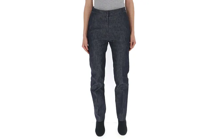 Burberry Jeans Women's Indigo Moderate Straight Fit Pants