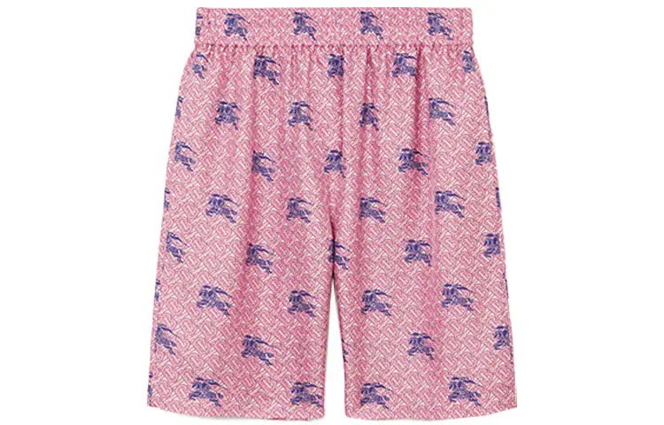 Burberry Casual Shorts Women's Pink Moderate